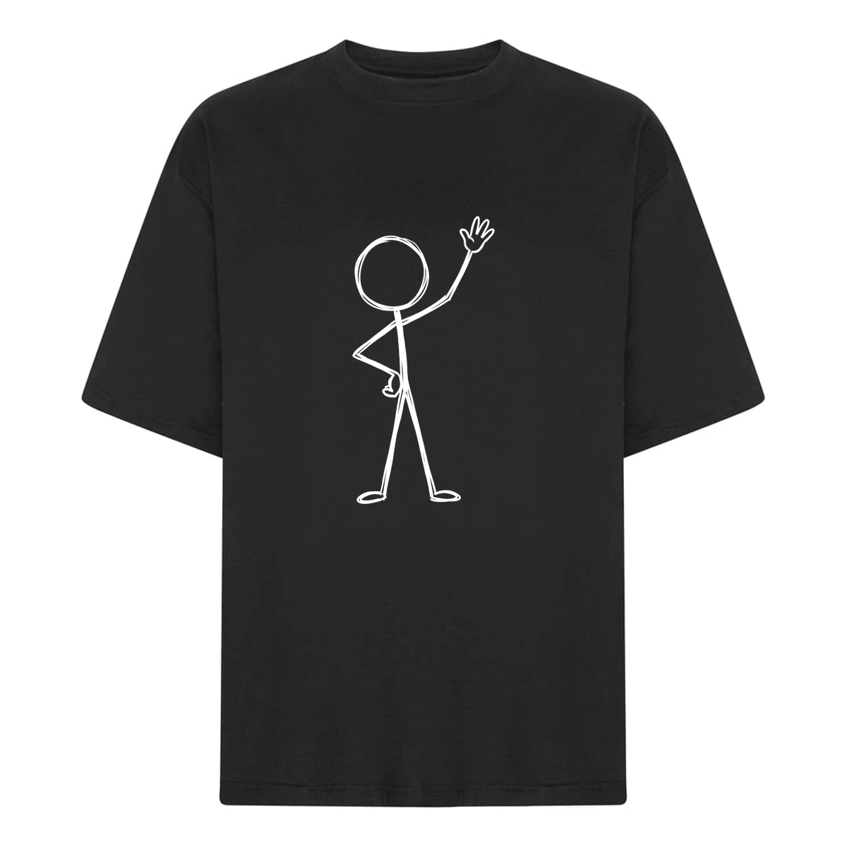 Stickman Klassisk T-shirt