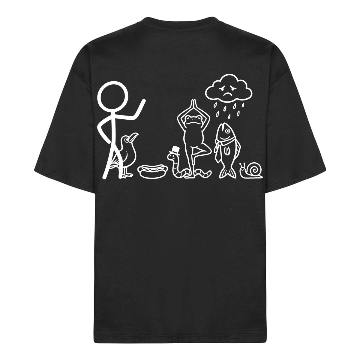 Hele Banden Rygtryk T-shirt 2